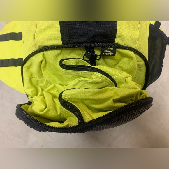 Icon Moto Mil-Spec Motorcycle Riding Backpack Bright Yellow - Picture 9 of 17